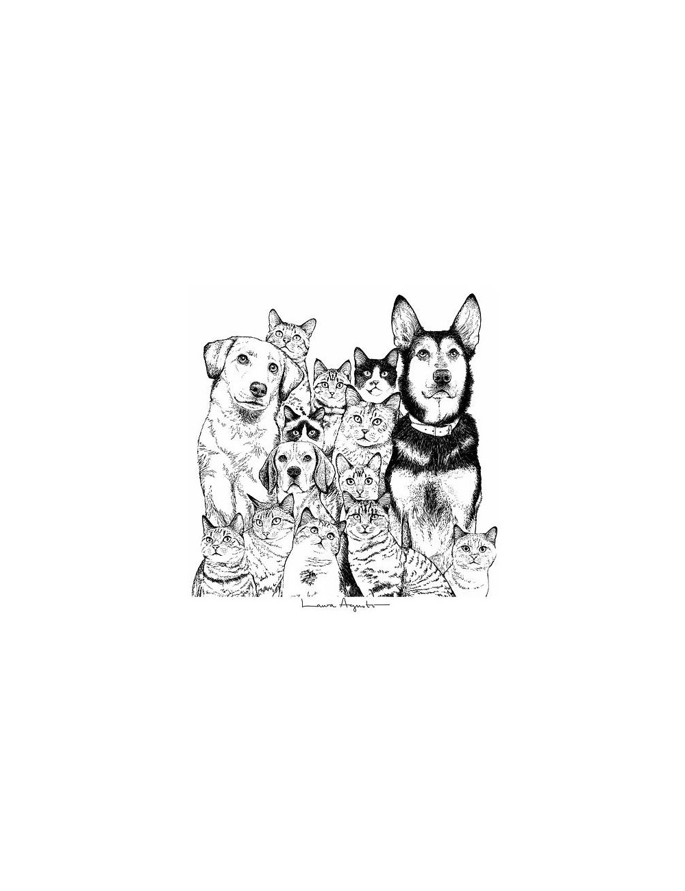 Làmina Family de la Laura Agustí