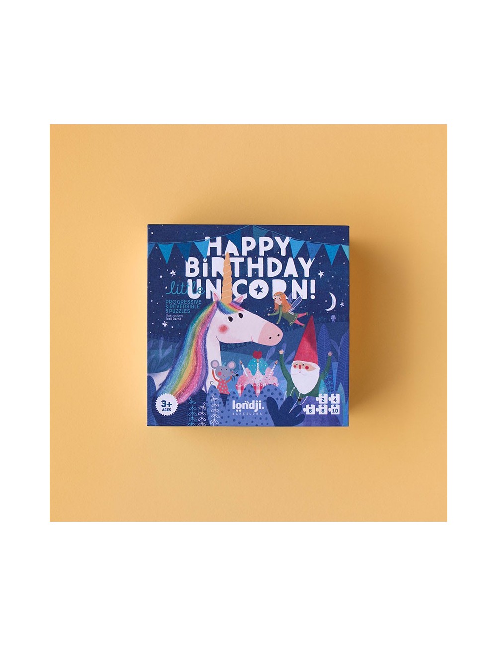 Puzle Happy Birthday Unicorn! de Londji 3 anys
