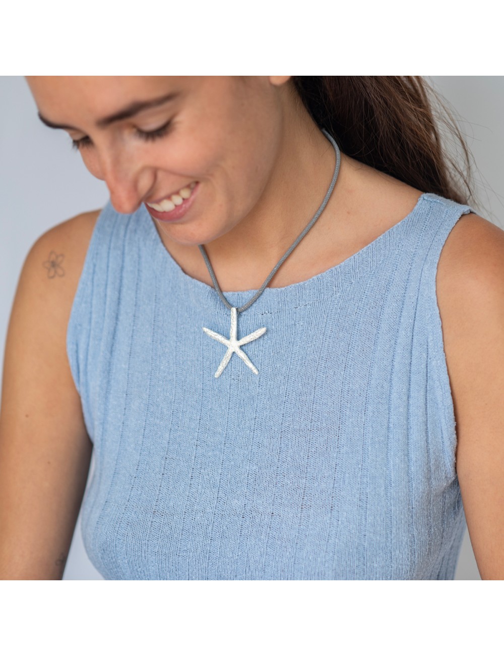 Collar Estrella de Mar Plata Sabotigueta