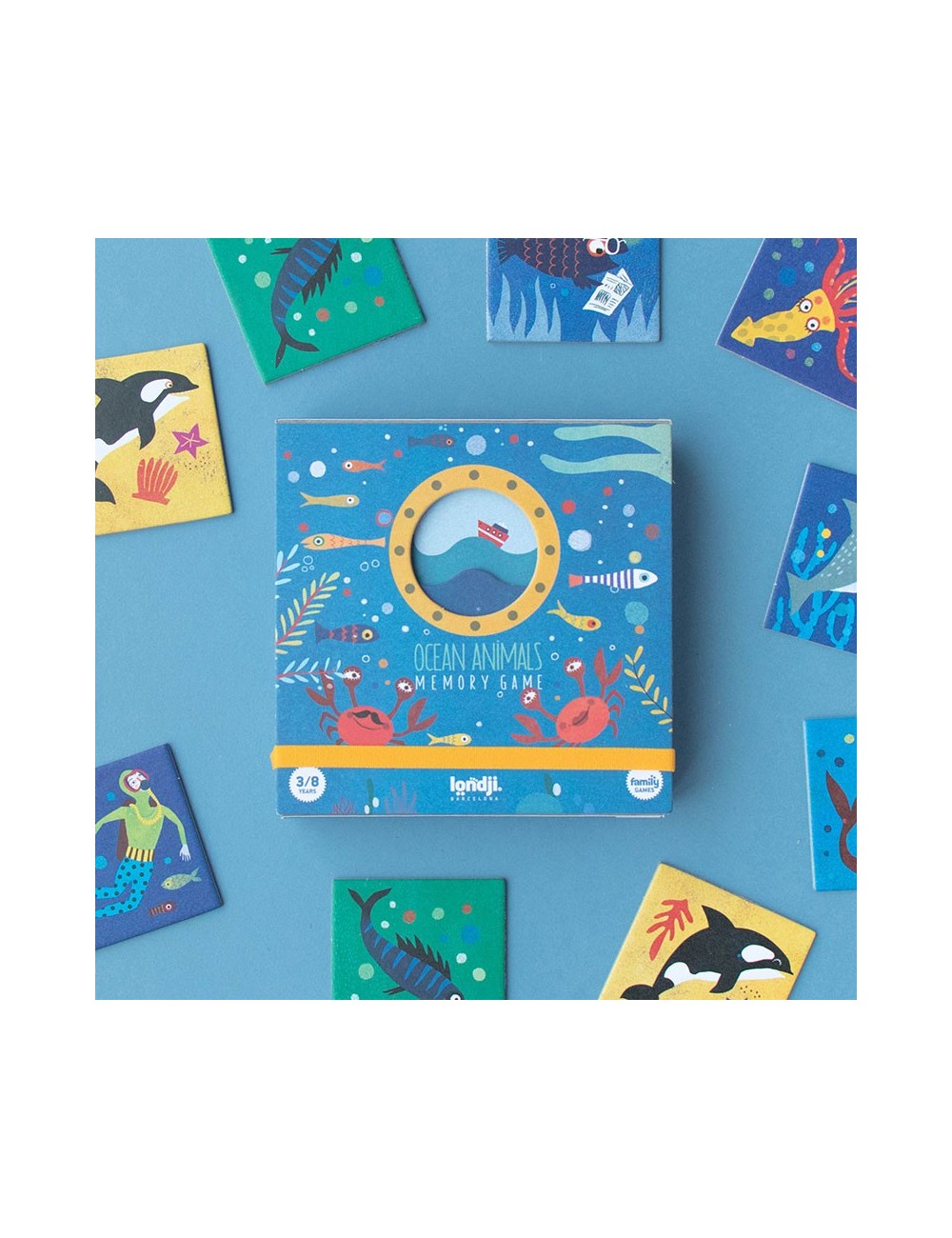 Joc Ocean Animals Memo de Londji +3 anys