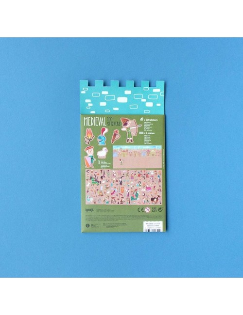 Stickers Medieval de Londji +3 años