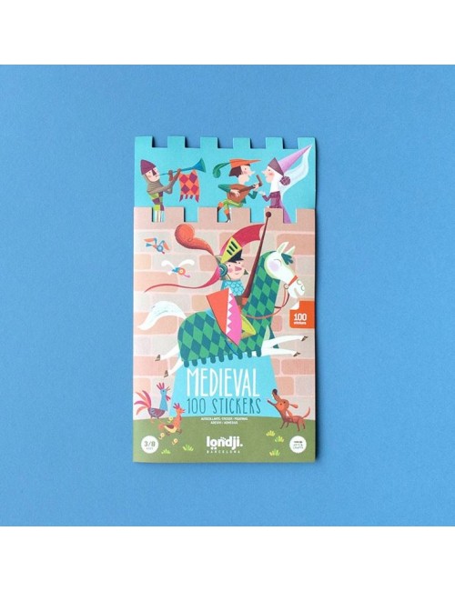 Stickers Medieval de Londji +3 años