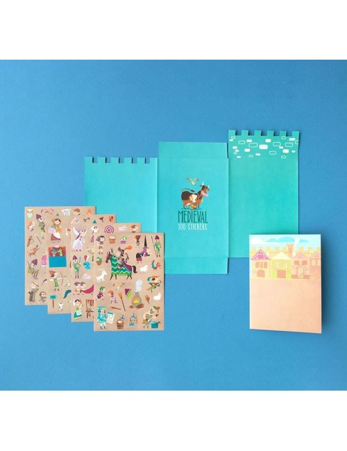 Stickers Medieval de Londji +3 años