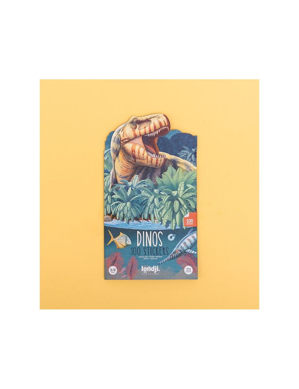 Stickers Dinos de Londji + 3 años