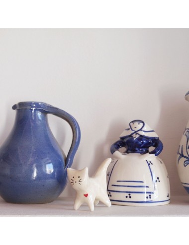 Gatet de ceràmica amb cor...