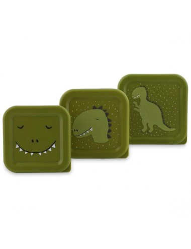 set 3 tuppers Mr. Dino Trixie