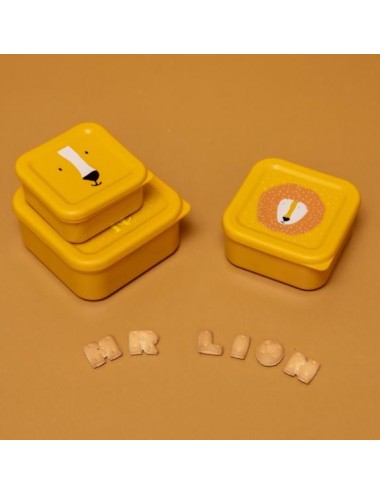 set 3 tuppers Mr.Lion Trixie