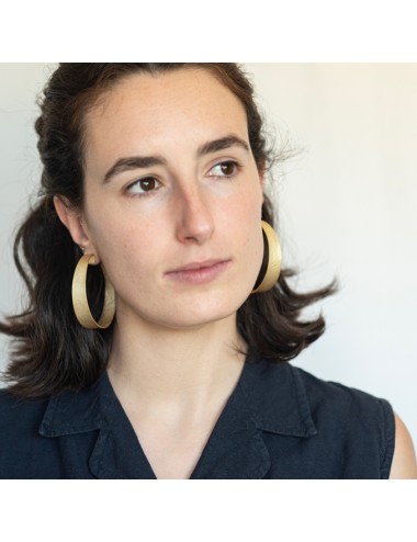 Arracades aro gruixut Menorca daurades