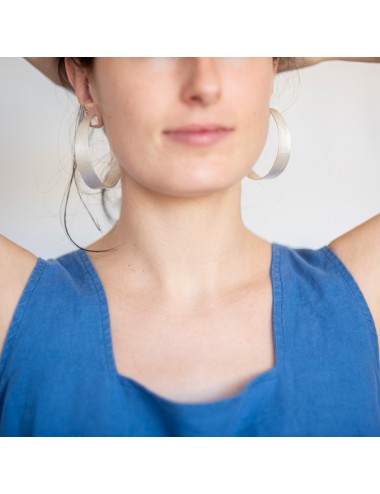 Arracades aro gruixut Menorca platejades