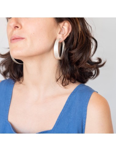 Arracades aro gruixut Menorca platejades