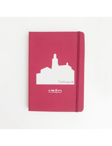 Libreta A5 Cadaqués fucsia