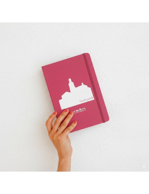 Libreta A5 Cadaqués fucsia