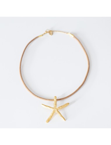 Collaret Estrella de Mar daurat Sabotigueta