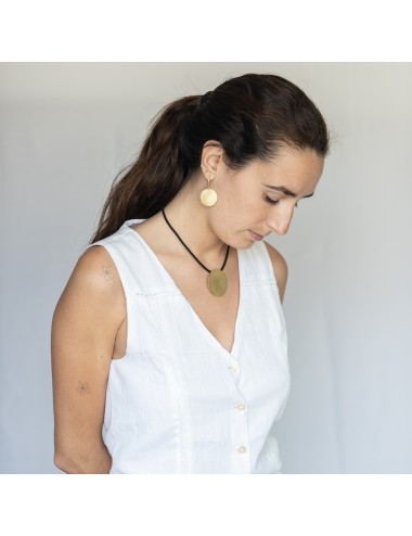 Collar círculo dorado Sabotigueta