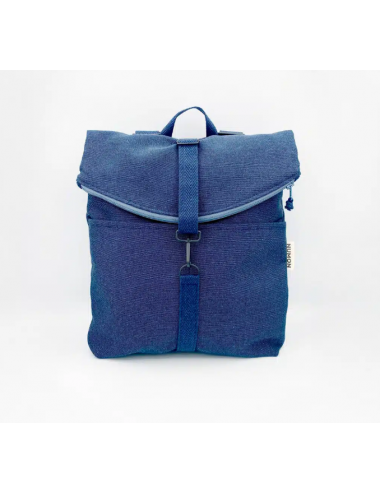 Motxilla icònic denim amb cremallera