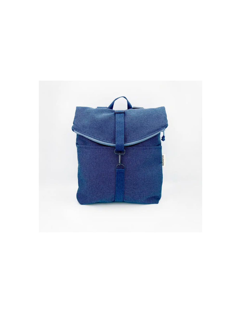 Motxilla icònic denim amb cremallera