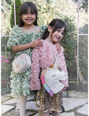 Bossa infantil unicorn amb purpurina de Rockahula