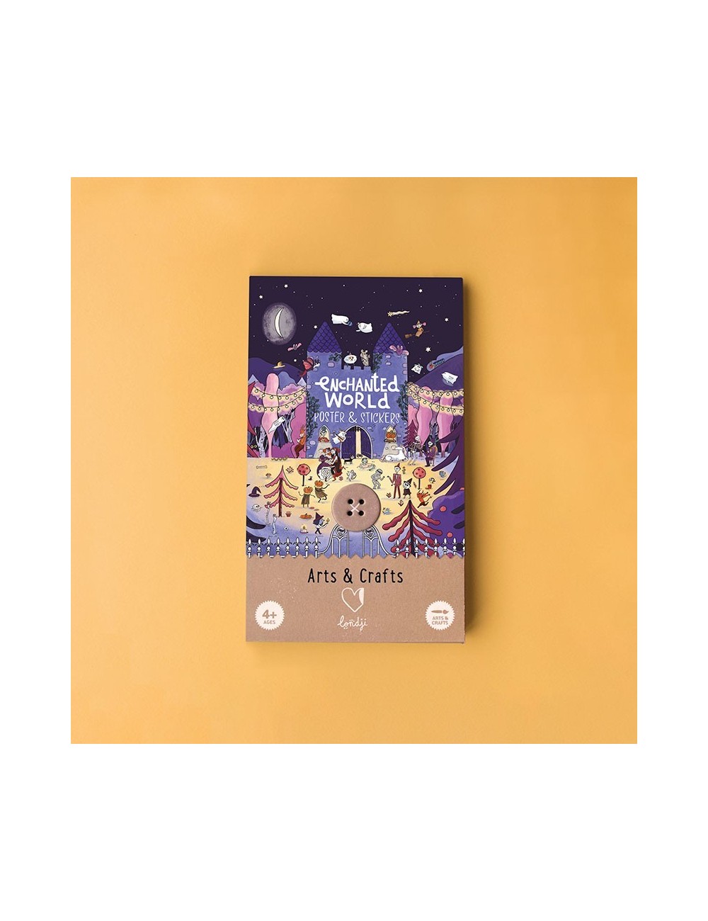 Poster y pegatinas Enchanted de Londji +4 años