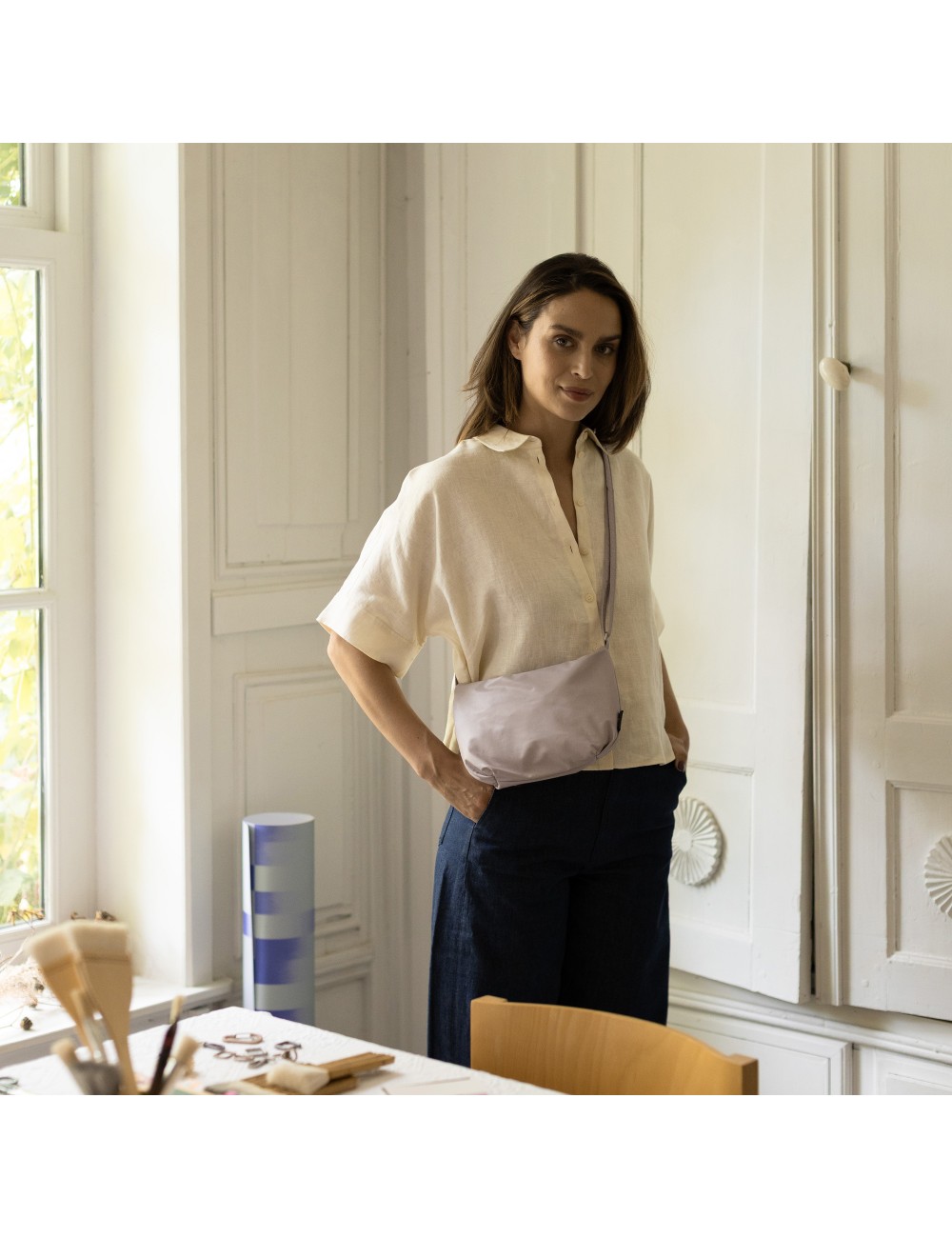 Bossa Cross Body Violet Ice de Tinne & Mia