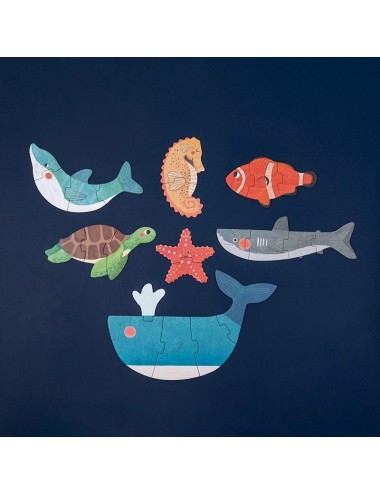 Blue puzzle de Londji + 2 años