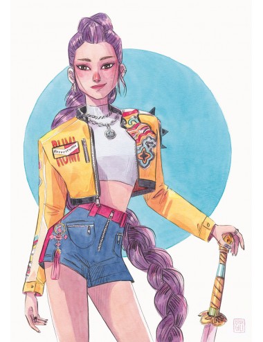 Lámina Rumi de Esther Gili colección 2025