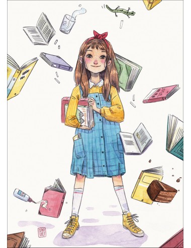 Mini lámina Matilda de Esther Gili col.lecció 2025