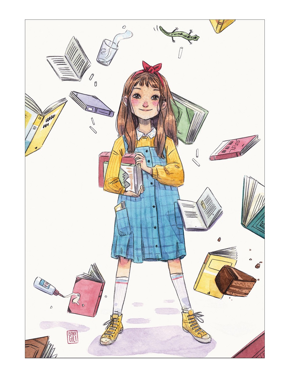 Mini lámina Matilda de Esther Gili colección 2025