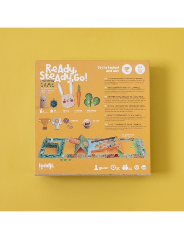 Juego cooperativo Ready Steady Go de Londji (+ 5 años)