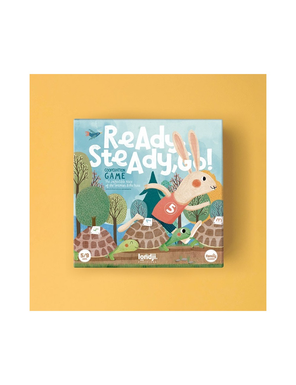 Juego cooperativo Ready Steady Go de Londji (+ 5 años)