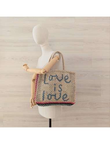 Bolsa de yute Love is love 01