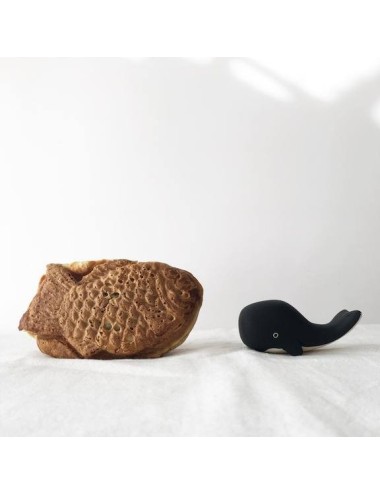 Balena animal de fusta T-Lab 4