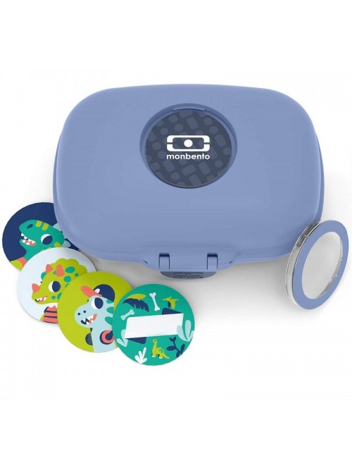 Caja de merienda Azul de Monbento